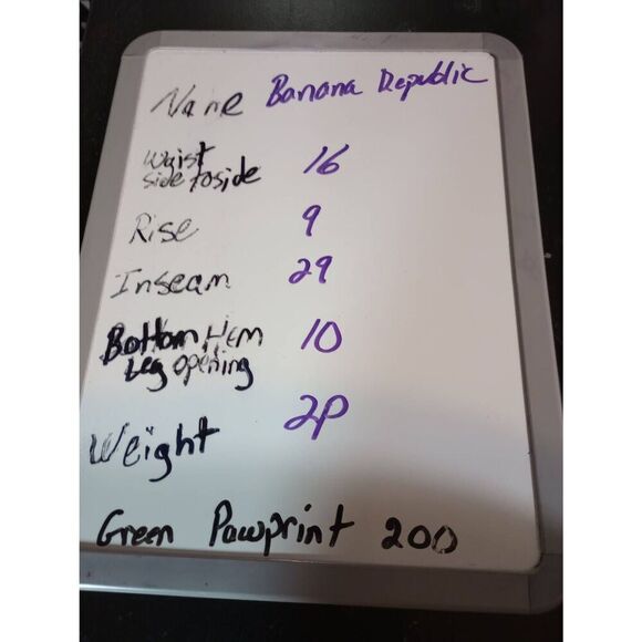 Banana‎ Republic Jeans Ladies 8 Contoured Bootcut Distressed - Picture 8 of 9